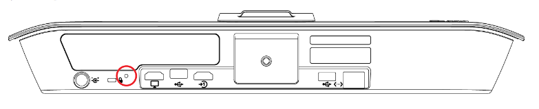 Poly studio X30恢复出厂按钮